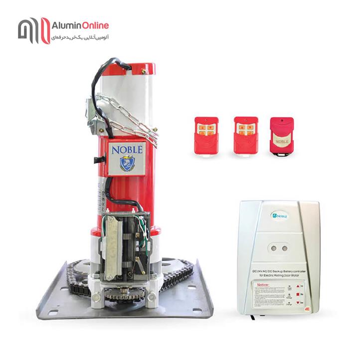 موتور ساید کرکره برقی نوبل ۳۰۰kg DC با UPS سیم پیچ مس